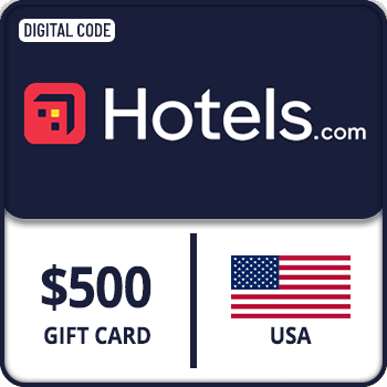 Hotels eGift Voucher Gift Card USA 500 USD