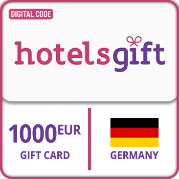 HotelsGift Gift Card Germany 1000 EUR
