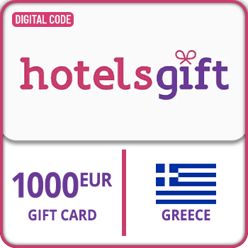 HotelsGift Gift Card Greece 1000 EUR
