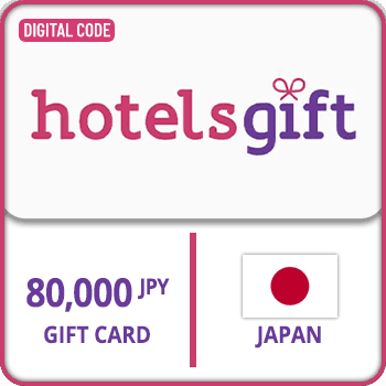 HotelsGift Gift Card Japan 80000 JPY