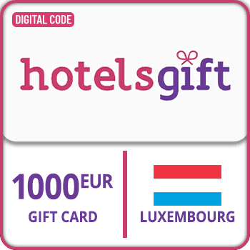 HotelsGift Gift Card Luxembourg 1000 EUR