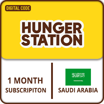 HungerStation Gift Card KSA 1 Month Subscription