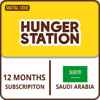 HungerStation Gift Card KSA 12 Months Subscription
