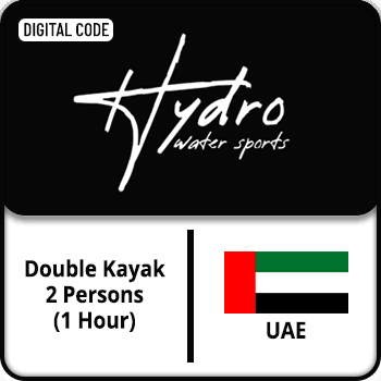 Hydro Water Sports UAE Double Kayak 2 Persons (1 Hour)