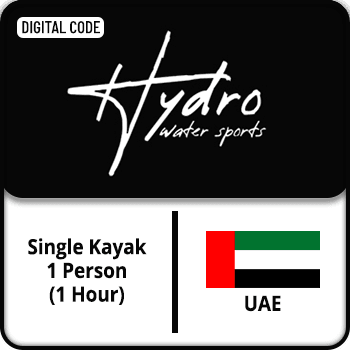 Hydro Water Sports UAE Single Kayak 1 Person (1 Hour)