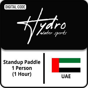 Hydro Water Sports UAE Standup Paddle 1 Person (1 Hour)