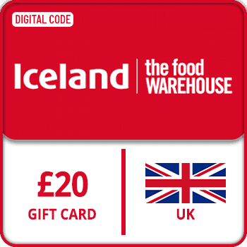 Iceland Gift Card UK 20 GBP