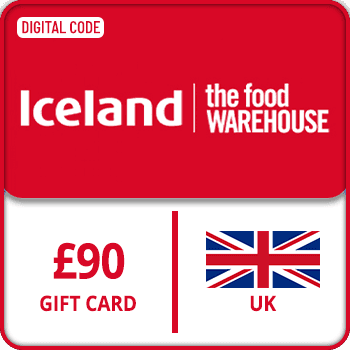 Iceland Gift Card UK 90 GBP