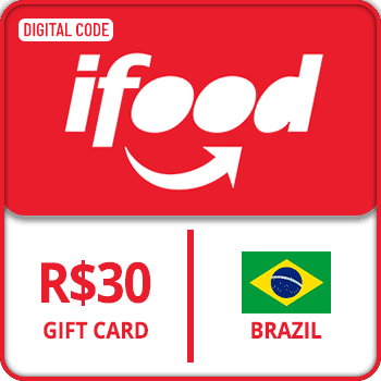 iFood Gift Card BRAZIL BRL 30