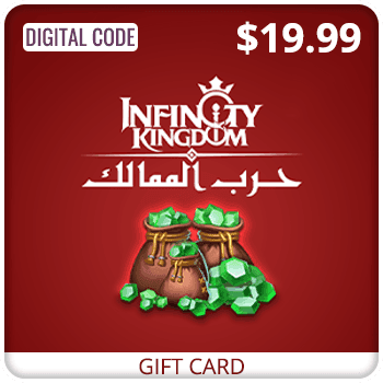 Infinity Kingdom Plus 1200 gems and 9 philosopher's stones $19.99