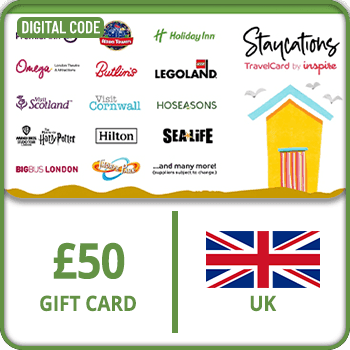 Inspire Staycation Gift Card UK 50 GBP