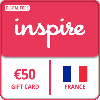 Inspire Travel Gift Card France 50 EUR