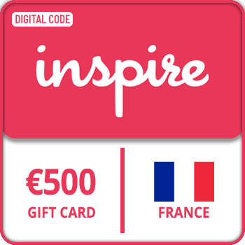 Inspire Travel Gift Card France 500 EUR