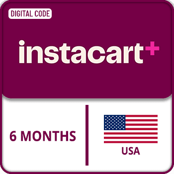 Instacart+ Gift Card USA 6 Months