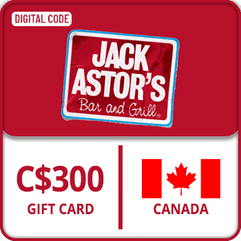 Jack Astor_s Gift Card CANADA 300 CAD