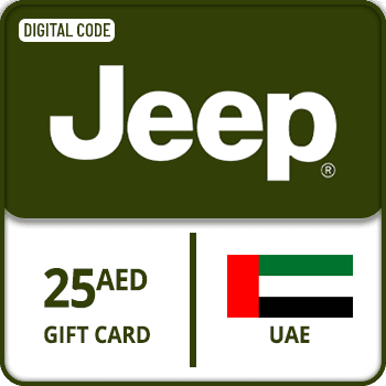 Jeep Gift Card UAE 25 AED