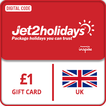 Jet 2 Holidays by Inspire Gift Card UK 1 GBP