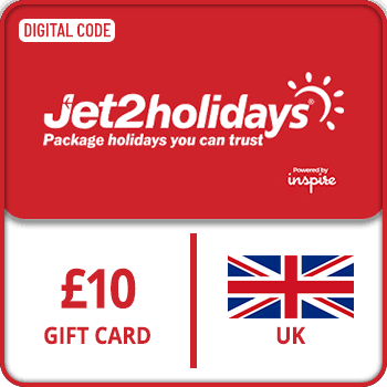 Jet 2 Holidays by Inspire Gift Card UK 10 GBP