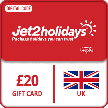 Jet 2 Holidays by Inspire Gift Card UK 20 GBP