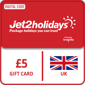 Jet 2 Holidays by Inspire Gift Card UK 5 GBP