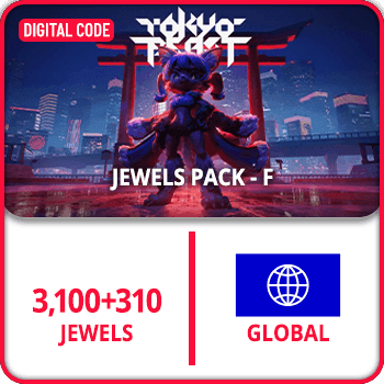 Tokyo Beast Jewel Pack F - 3100 + 310 Jewels