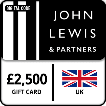 John Lewis & Partners Gift Card UK 2500 GBP