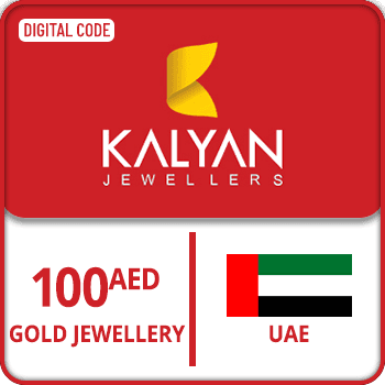 Kalyan Jewellers Gold Jewellery Gift Card AED 100 UAE