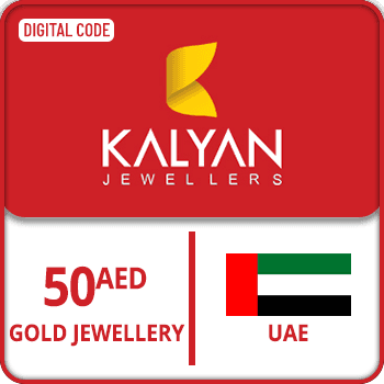 Kalyan Jewellers Gold Jewellery Gift Card AED 50 UAE