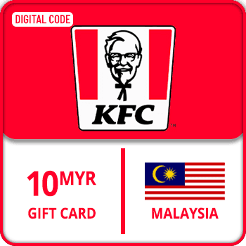 KFC Voucher Gift Card Malaysia 10 MYR