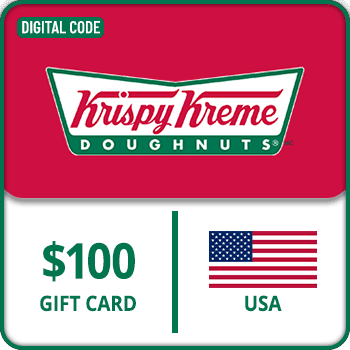 Krispy Kreme Doughnut Gift Card USA 100 USD