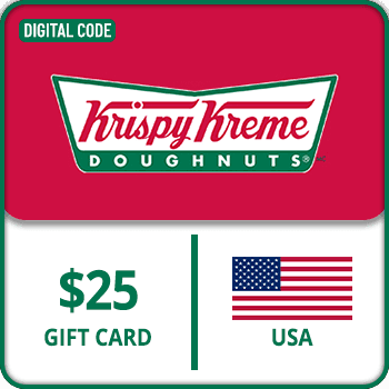 Krispy Kreme Doughnut Gift Card USA 25 USD