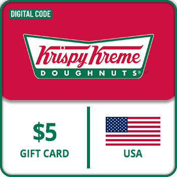 Krispy Kreme Doughnut Gift Card USA 5 USD
