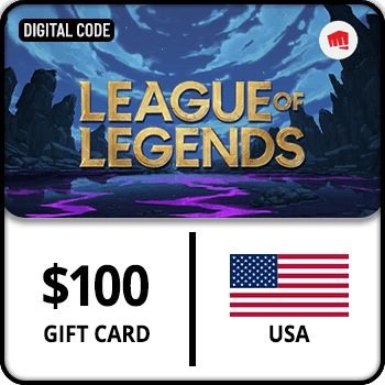 League of Legends Gift Card US $100