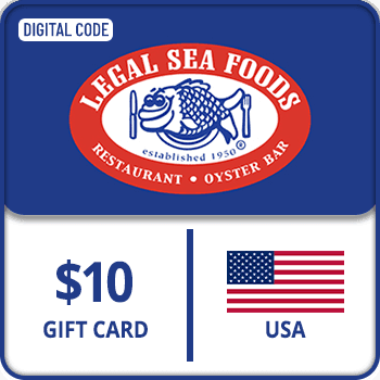 Legal Sea Foods & Legal C Bar Gift Card USA 10 USD