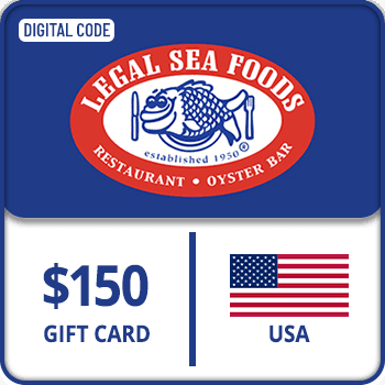 Legal Sea Foods & Legal C Bar Gift Card USA 150 USD