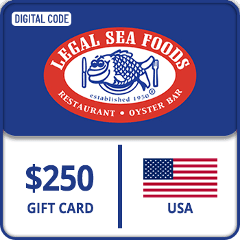 Legal Sea Foods & Legal C Bar Gift Card USA 250 USD