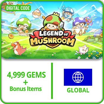 Legend of Mushroom Rush - SEA GLOBAL Bonus Items 4999