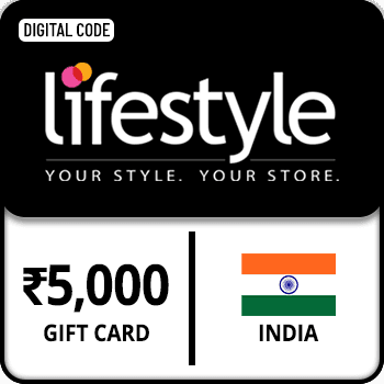 Lifestyle In store Gift Card INDIA 5000 INR