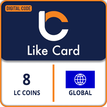 LikeCard Gift Card GLOBAL 8 LC Coins