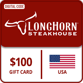 Longhorn Steakhouse Gift Card USA 100 USD