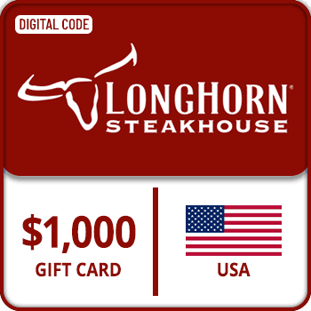 Longhorn Steakhouse Gift Card USA 1000 USD
