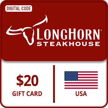 Longhorn Steakhouse Gift Card USA 20 USD