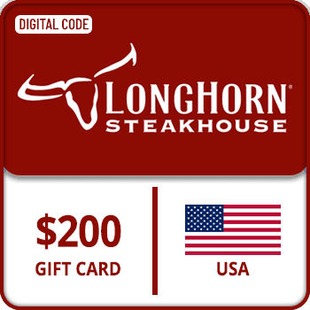 Longhorn Steakhouse Gift Card USA 200 USD