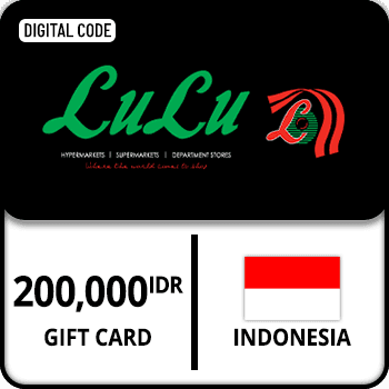 Lulu Hypermarket Gift Card INDONESIA IDR 200000