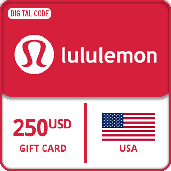 Lululemon Gift Card USA $250