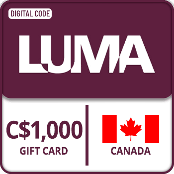 Luma Gift Card CANADA 1000 CAD