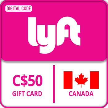 Lyft Gift Card CANADA 50 CAD