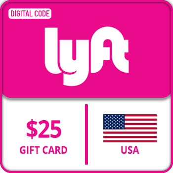 Lyft Gift Card USA 25 USD
