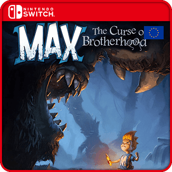 Max The Curse of Brotherhood Switch Game Key (EU & UK)