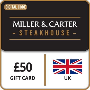 Miller & Carter Steakhouse Gift Card UK 50 GBP